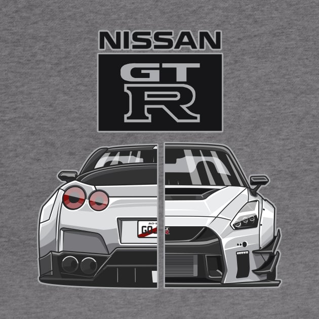 Widebody Nissan Skyline GTR R35 by Aiqkids Design